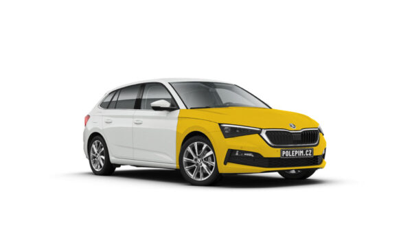 Ochranná fólie na auto - jen předek